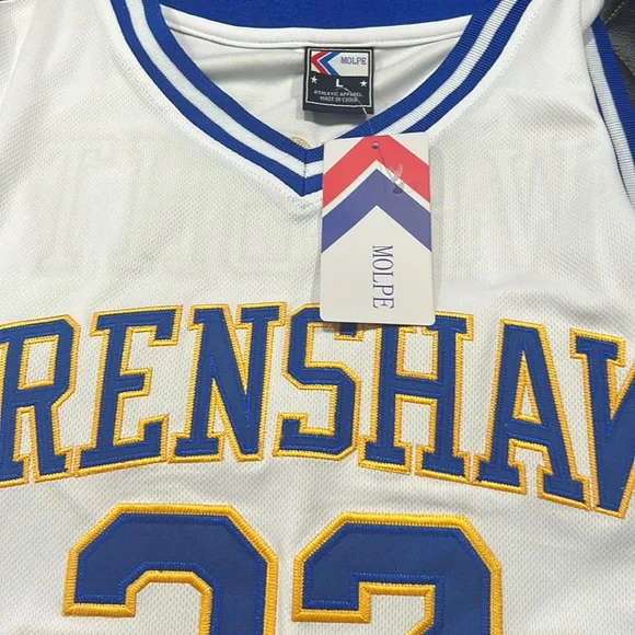 NWT MOLPE Athletic Wright Crenshaw #32 Basketball Jersey Shirt Men's Size Large - Picture 2 of 6